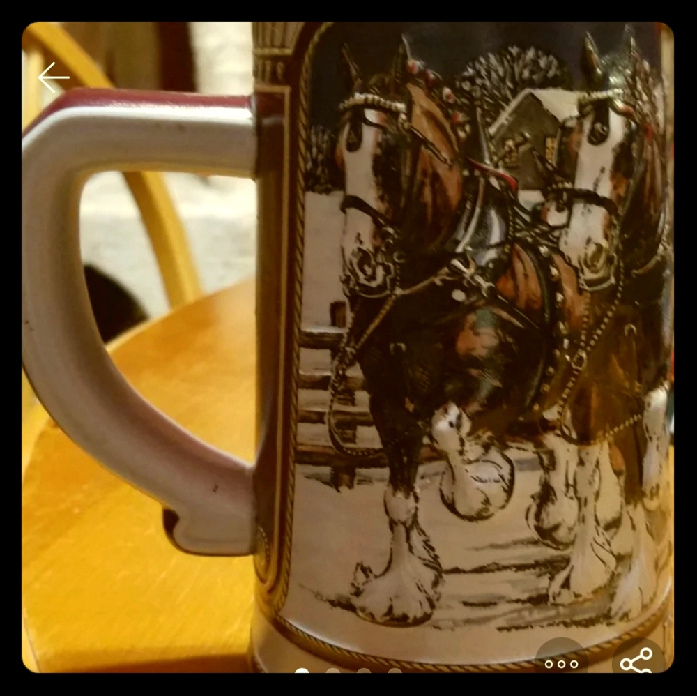 1989 Collector's Edition Avon Beer Stein